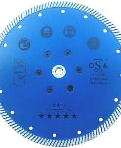 Alternative view of Low cost turbo blades cutting granite disco turbo da granito cutter granite 230xFlange M14
