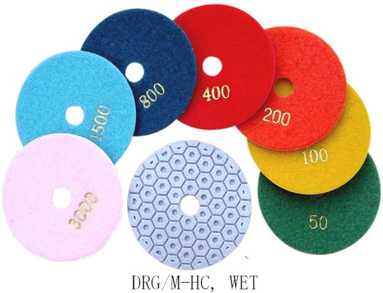 Wet Diamond Polishing PadsQuartz polishingdischi flessibili quarzite