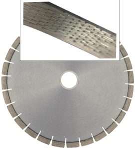 Mod.VWG-3D  300x15,Silent Arix Granite blades cutting hard granite
