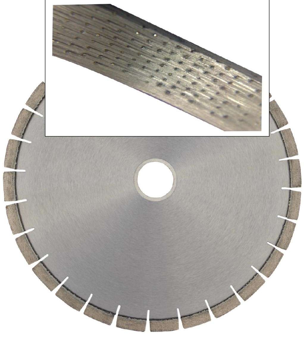 Mod.VWG-3D 500x15,Silent Arix Granite blades cutting hard granite