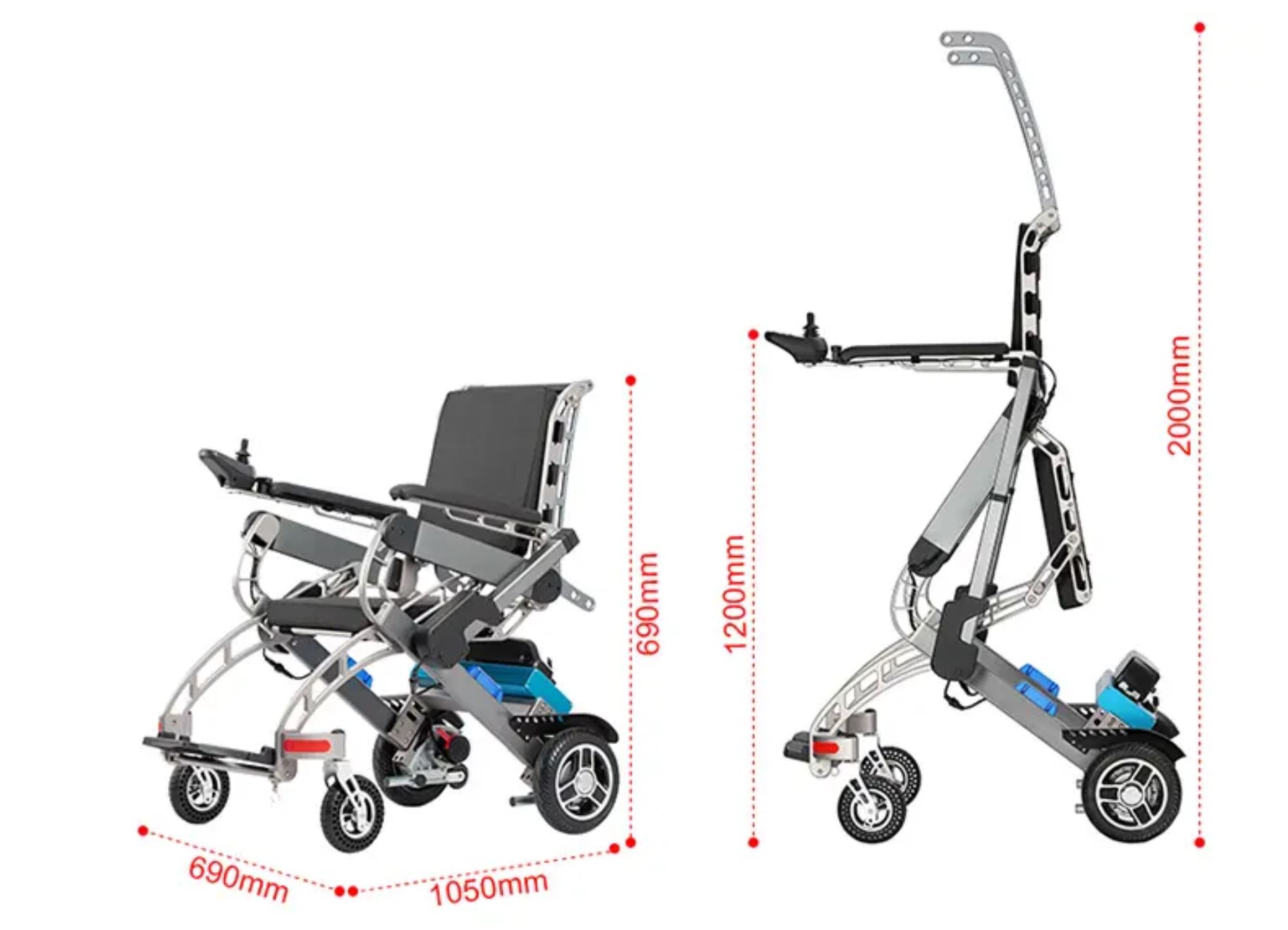 Wheelchair ,Walking Rehabilitation,Gait Training (ZW618) - Image 2
