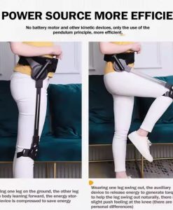 Anziani Ictus Emiplegia Riabilitazione Ausilio per la deambulazione Allenamento dell'andatura delle gambe Walker Esoscheletro per camminare