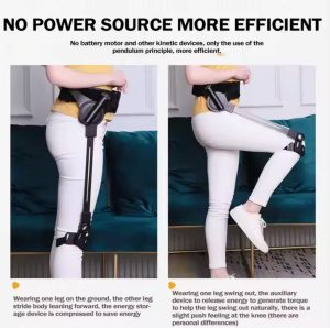 Anziani Ictus Emiplegia Riabilitazione Ausilio per la deambulazione Allenamento dell'andatura delle gambe Walker Esoscheletro per camminare