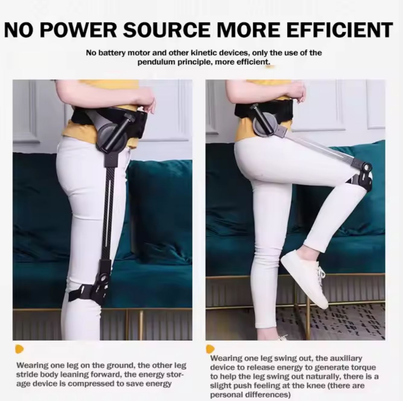 Anziani Ictus Emiplegia Riabilitazione Ausilio per la deambulazione Allenamento dell'andatura delle gambe Walker Esoscheletro per camminare